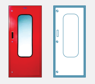 Fire Shaft Resistant Door